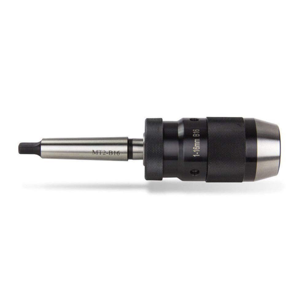 Mandril de taladro sin llave autoapretado, mango Morse de 1-16mm, MT3, B18, MT4, B18, Portabrocas de mano ligero