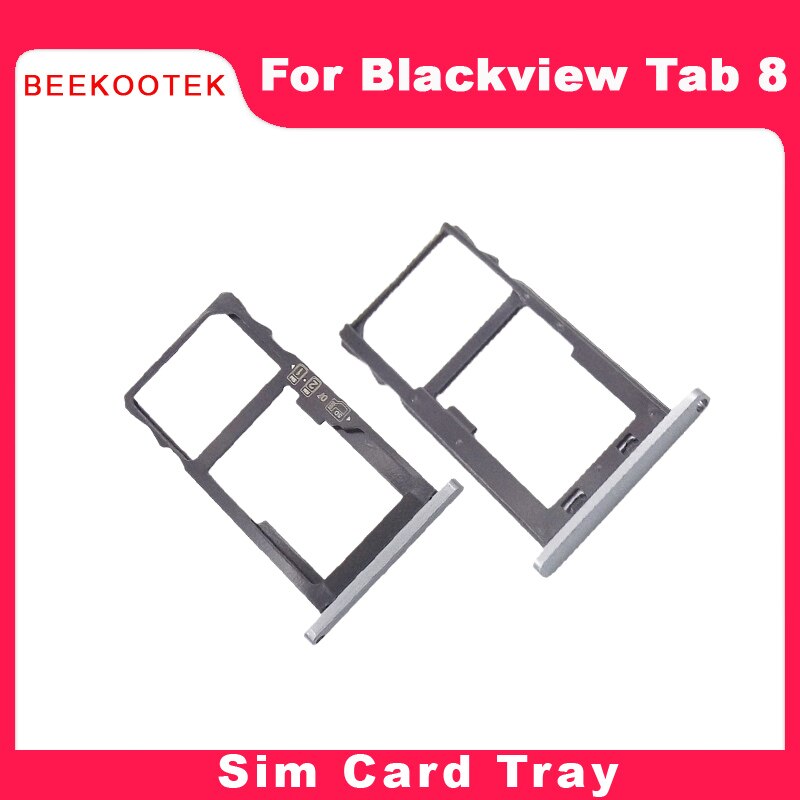 Originele Voor Blackview Tab 8 Sim-kaart Houder Lade Slot Vervanging Deel Voor Blackview Tab 8 Sim-kaart Slot Sd kaart Lade Adapter