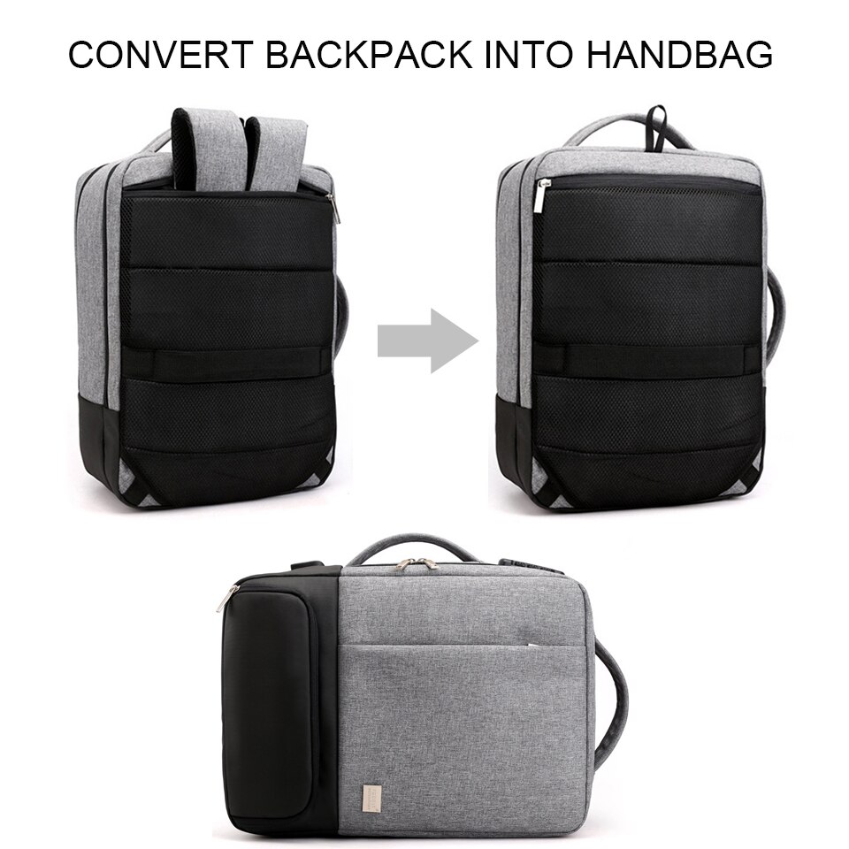 Heren Rugzak Laptop Rugzakken 17 Inch 15.6 &#39;&#39;Anti Diefstal Mannelijke Notebook Reis Back Pack Kantoor Vrouwen Reizen Bagpack