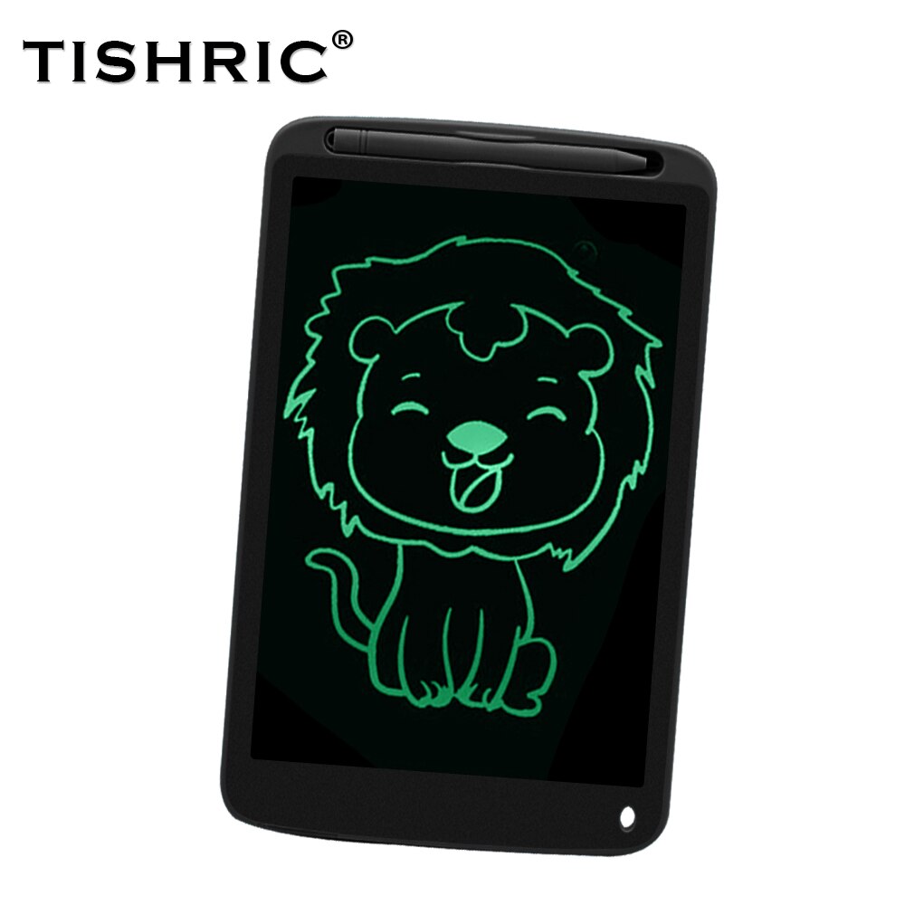 TISHRIC 6.5 Inch LCD Writing Tablet Digital Graphics Tablet For Drawing Board LCD Erasing Drawing Tablet Graphic Touch Pad: Black writing tablet