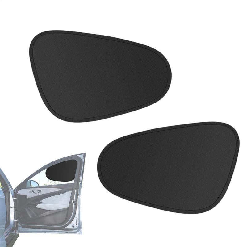 1 par de janela lateral do carro sombra proteção solar e isolamento térmico cortinas automáticas proteção uv sombra automática acessório interior do carro