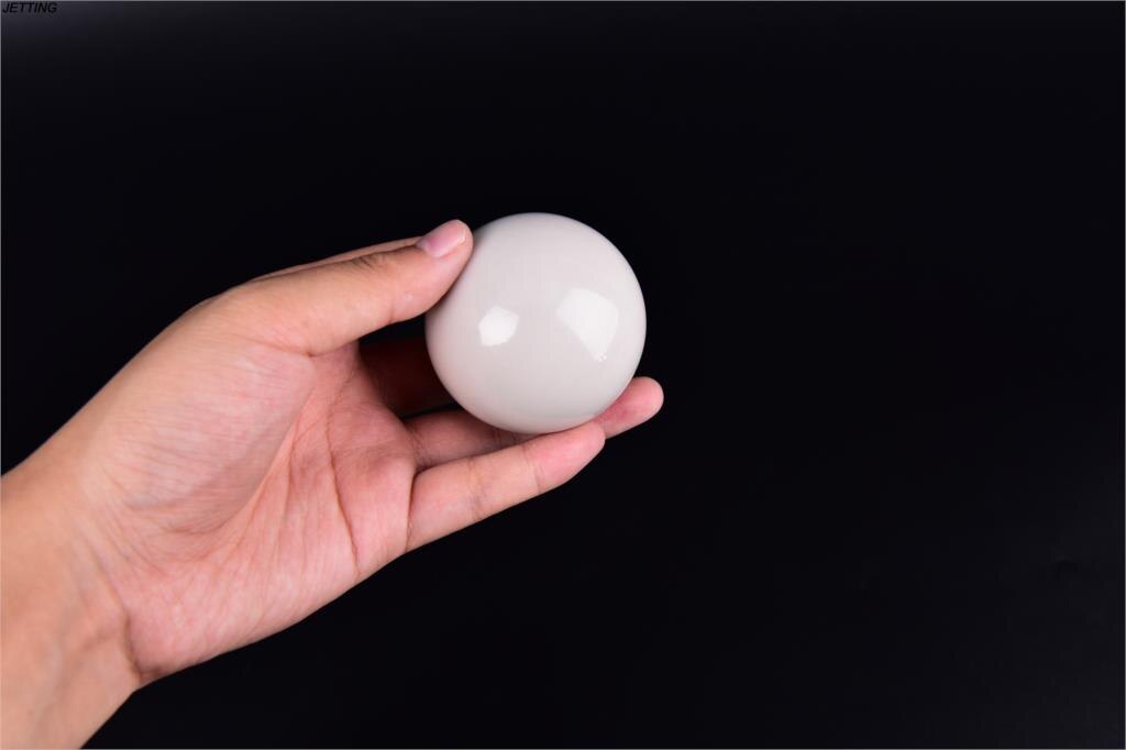 Bola de billar blanca de 52,5mm de diámetro, Bola de billar de entrenamiento, 1 ud.