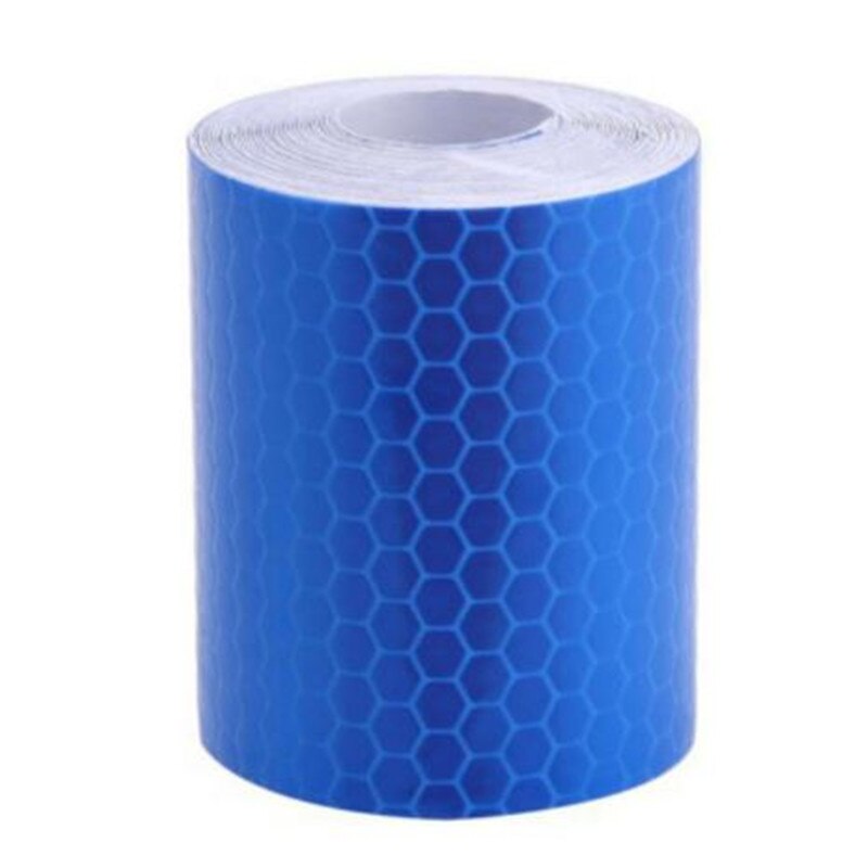 1 Roll Reflective Tape for Car Truck Trailer Reflectors Self Adhesive Warning Sticker Exterior Safety Tape Reflectors 3x0.05m: Blue