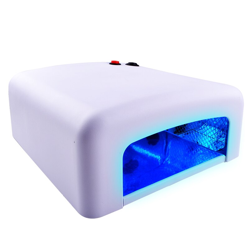 36w 110v led lampa nagellack torkare uv led gel nagellack härdningslampa manikyr nagelkonst timer nagel salong torktumlare
