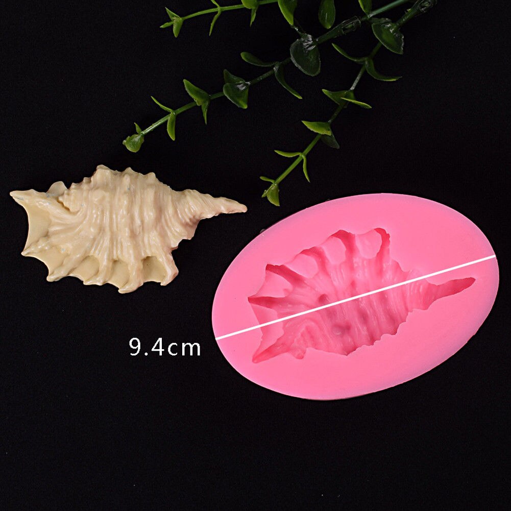 3D Zeester En Strand Zee Schelpen Silicone Mould Voor Cake Icing Decoratie