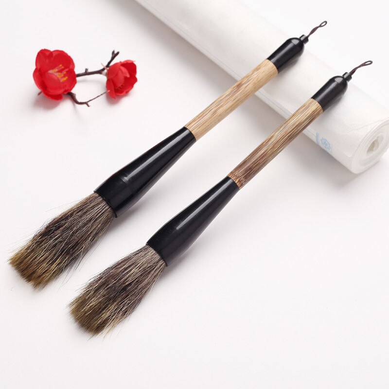 Stone Badger Hair Painting Brush Set Chinese Landscape Traditional Painting Caligrafia Brush Freehand Painting Brush Tinta China