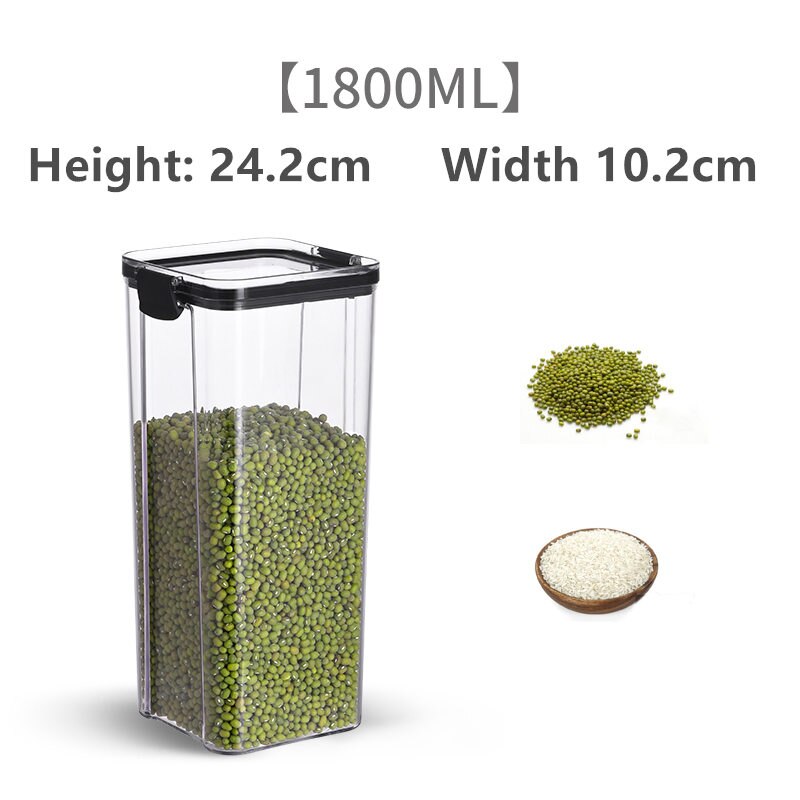 Rijst Dispenser & Granen Container 15KG/25KG Voedsel Opslag Bin