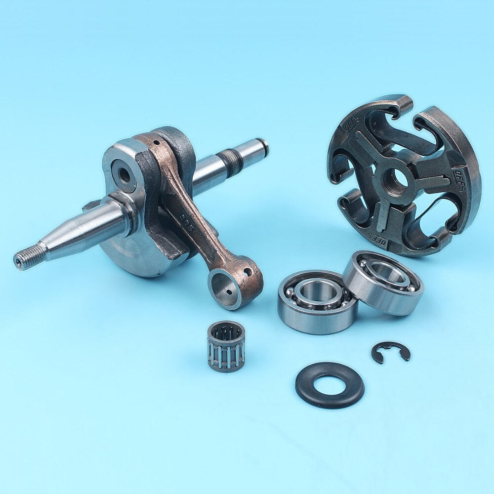 Crankshaft Clutch Bearings Washer Eclip Kit For Husqvarna 362 365 371