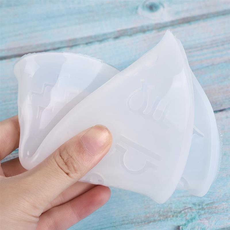 Moule en Silicone résine époxy moule pour horloge à faire soi-même Horoscope chiffres romains zodiaque horloge moules fabrication de bijoux outils de bijoux