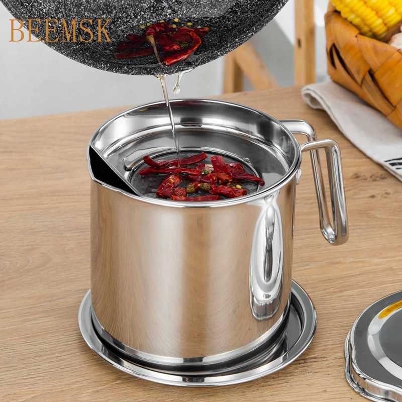 304 stainless steel lard tank oil filter pot large capacity filter oil Separator storage tank