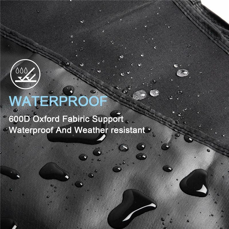 Grill Cover Black Storage Bag Waterproof BBQ Cover BBQ Accessories Grill Cover For Weber Spirit Gas E-310/E-320/SP-310/SP-320