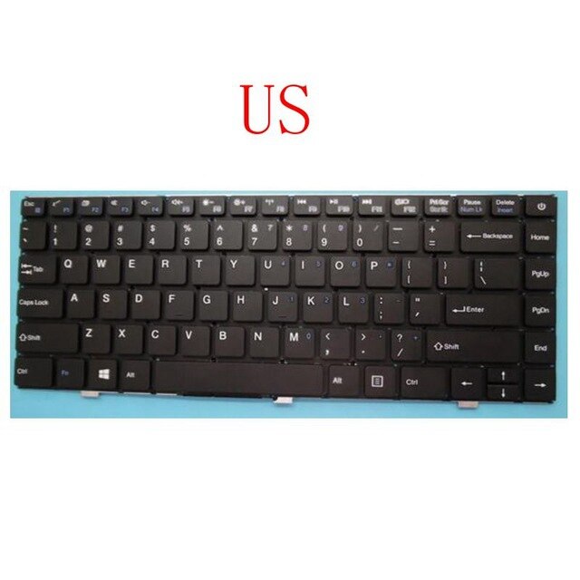 Laptop Keyboard For Prestigio For Smartbook 133S Russia RU English US: US