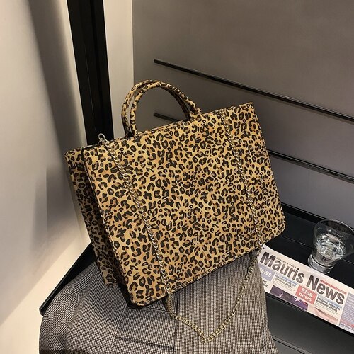 Krokodillenprint Tote Tas - Bellawebshop