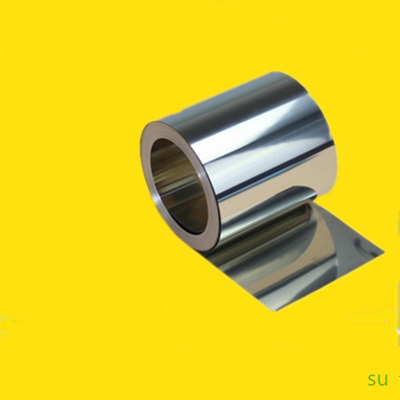 0.01/0.02/0.03/0.04/0.05/0.06/0.07/0.08*100mm Stainless Steel Foil Thin Tape Stainless Steel Sheet Strip All sizes in stock