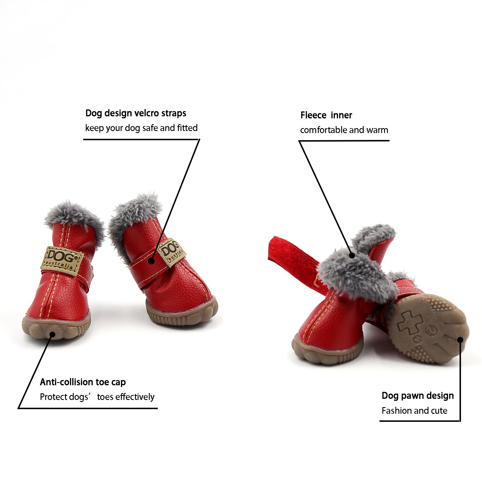 Small Medium Large Dog Pet Dog Shoes Dog Shoes Wat... – Grandado