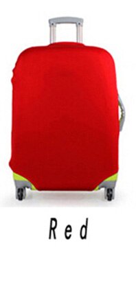 Travel Luggage Suitcase Protective Cover Trolley Case Travel Luggage Dust Cover Travel Accessories Apply: red / M