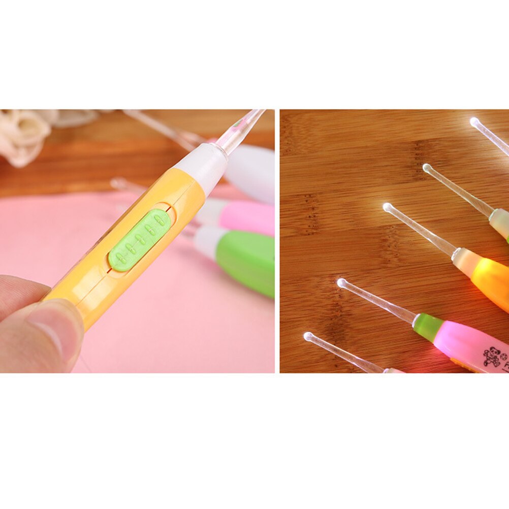 LED Light Flashlight Ear Cleaner Wax Removal Health Care Tweezers Ear Cleaner Ear Care