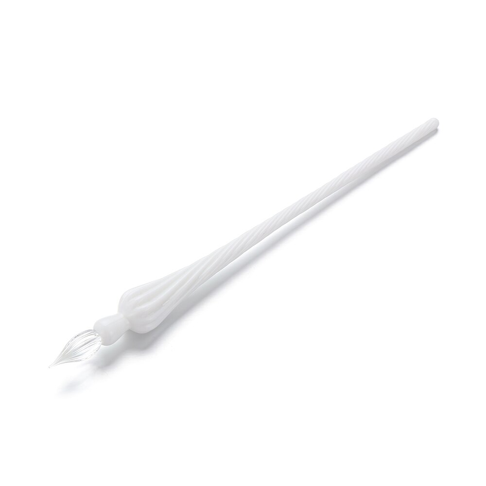 Lapicero clásico Dip de vidrio, 1 Uds., lapicero de tinta de relleno de firma, bolígrafos estilográficos hechos a mano, suministros de pintura: Type2-7