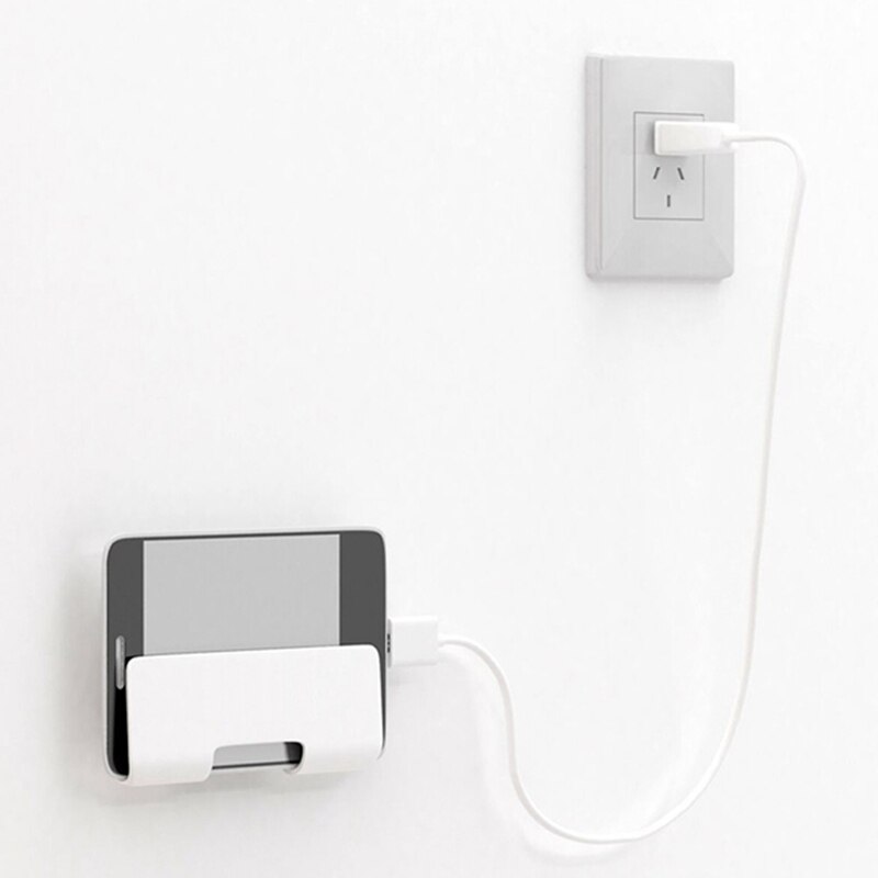 Aan de muur gemonteerde mobiele telefoon tablet muurbeugel universele oplaadtablet standaard houder