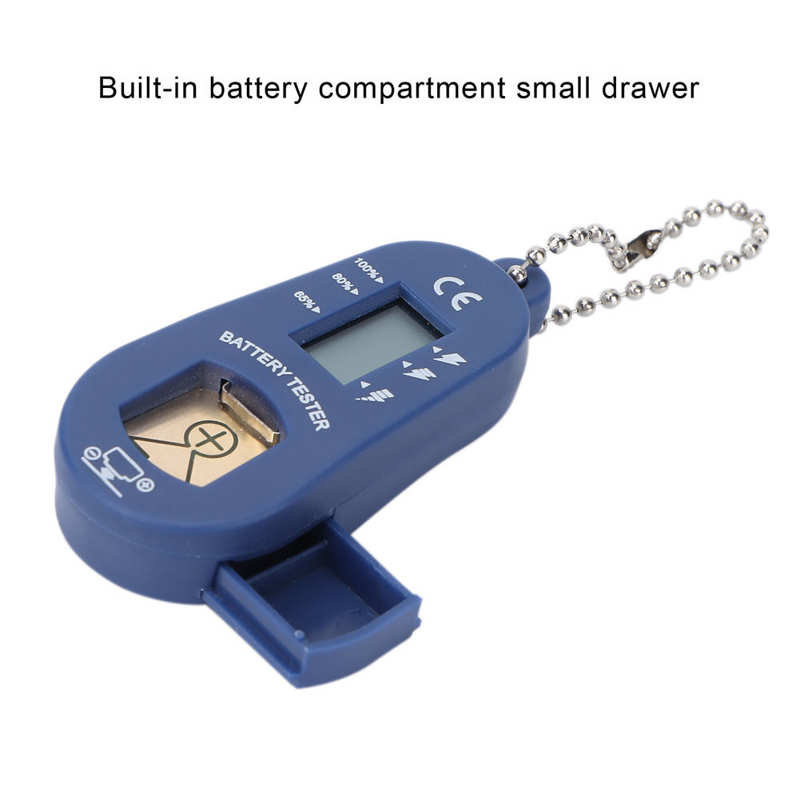 Hearing Aids Battery Tester Portable Battery Checker Electric LCD Display Button Cell Batteries Digital Measuring Devices Home