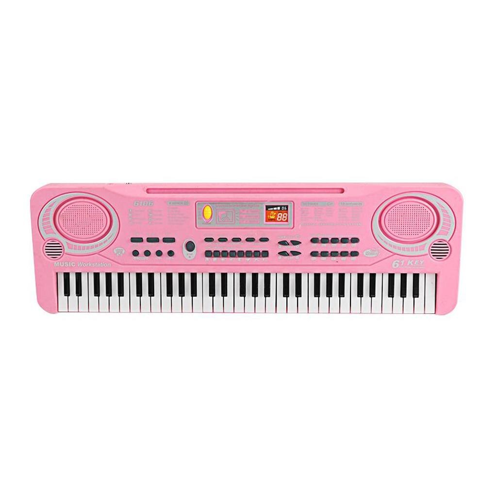 61 Keys USB Electronic Keyboard Musical Digital Piano Learning Mini Beginner