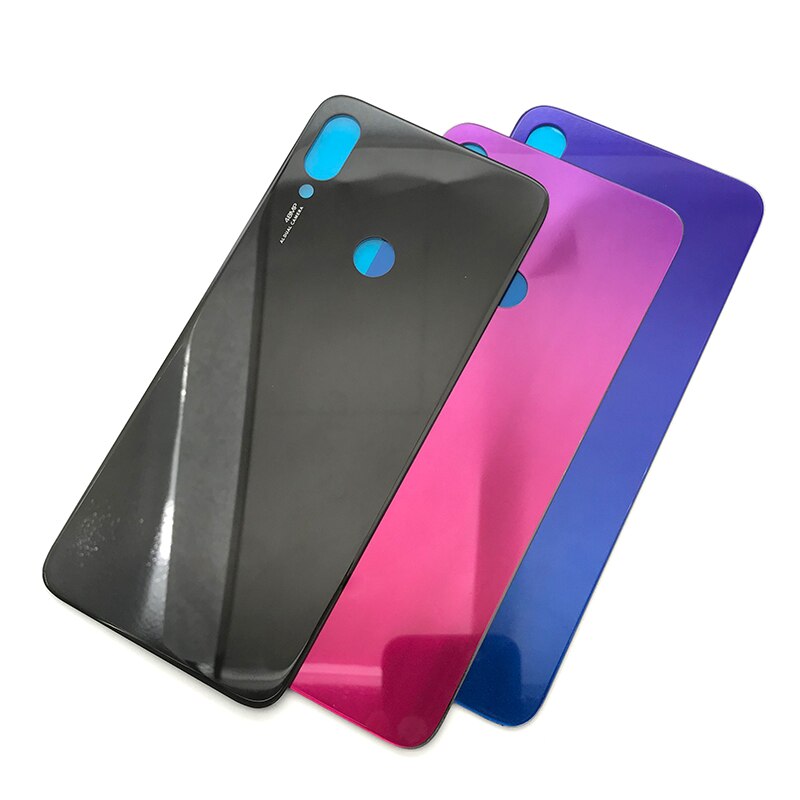 Voor Xiaomi Redmi Note 7 Batterij Back Glas Panel Achterdeur Behuizing Case Voor Redmi Note 7 Pro Terug Batterij cover Deur