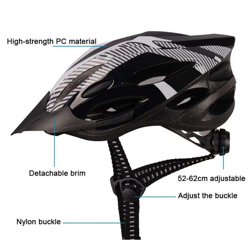 Lightweight Motorbike Helmet Road Bike Cycle Helmet Mens Women for Bike Riding Safety Adult Bicycle Helmet Bike MTB
