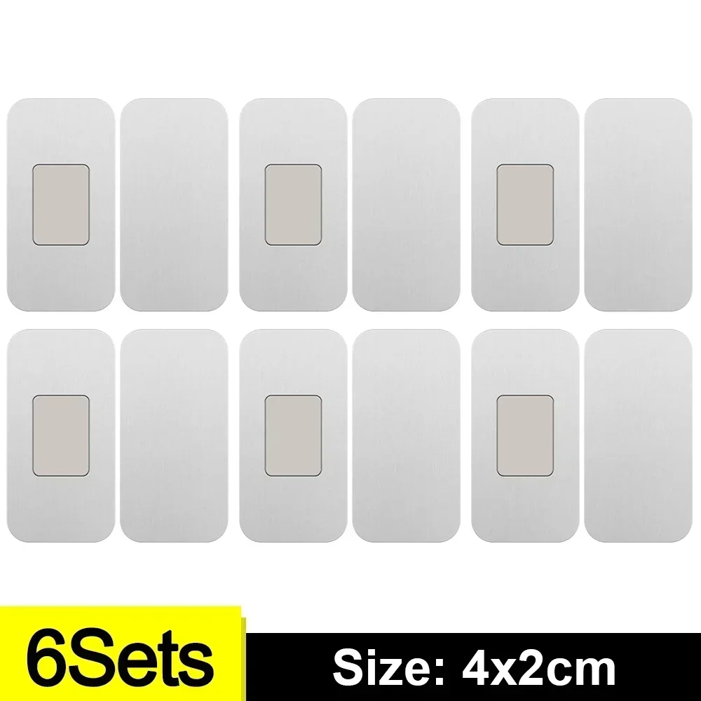 1/6Sets Magnetische Kast Vangt Deur Stop Zelfklevende Onzichtbare Verborgen Magneet Kast Meubels Kast Lade Dichter Keuken