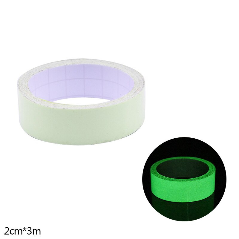 1pc lichtgevende tapes zelfklevend lichtgevend in het donker veiligheidspodium huisdecoraties waarschuwingstape vloerschakelaar muur noodsticker: A02-1 stuks