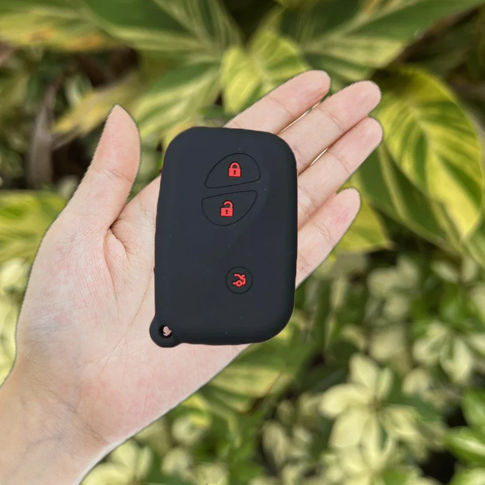 3 pulsanti accorto macchina Imbrogliare chiave coperchio Astuccio accessori per la protezione della pelle per BYD F3 F0 L3 G3 S6 E6 M6 S7 portachiavi remoto con ingresso senza chiave: marrone