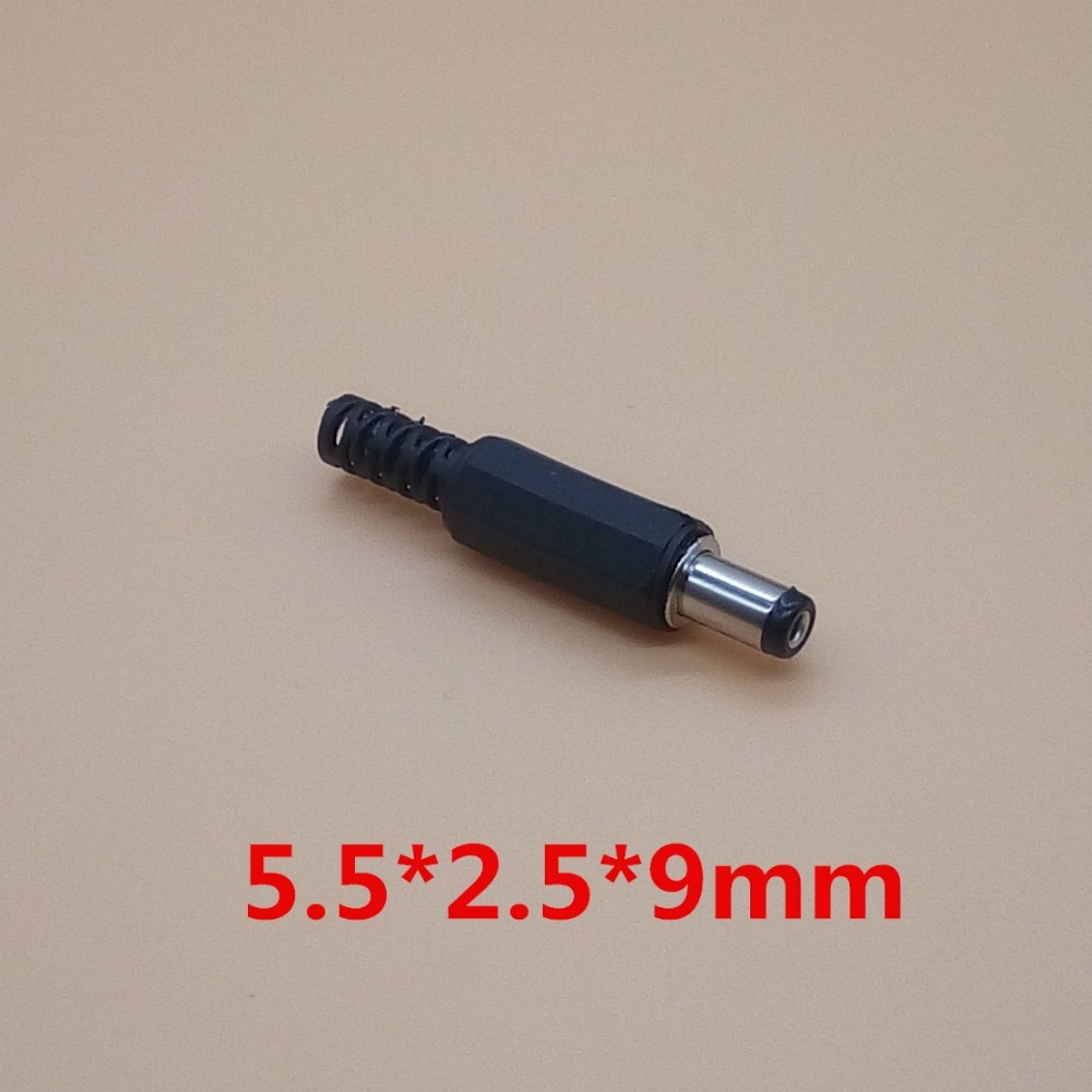 20 Stücke Männlichen DC Jack Stecker 2,1mm/2,5mm/1,7mm/1,3mm/0,7mm/4,8mm/4,0mm/3,15mm Laptop