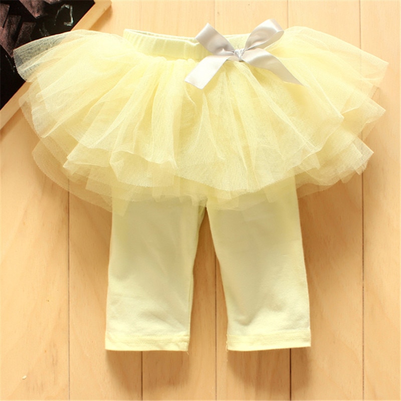 Tyttövauva tutu hame culottes leggingsit sideharsohousut juhlahameet jousitanssivaatteilla 0-3 vuotta 3 värillä