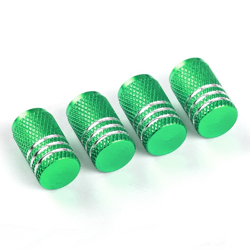 4 stk bilstyling aluminiumshjul dekk ventiler dekkstamme luftkapper lufttett deksel til toyota auris 2007