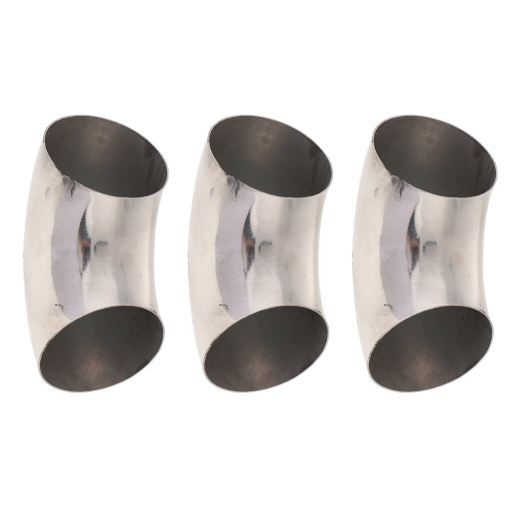 Auto-uitlaatpijp Auto Uitlaatdemper Pijpen Uitlaatsysteem Racing Sport Uitlaten Turbo Sound Boost RVS 63mm Dubbele Inlaat Uitlaat Uitlaat Staarteindpijpen (Maat : XH-EP052-SL