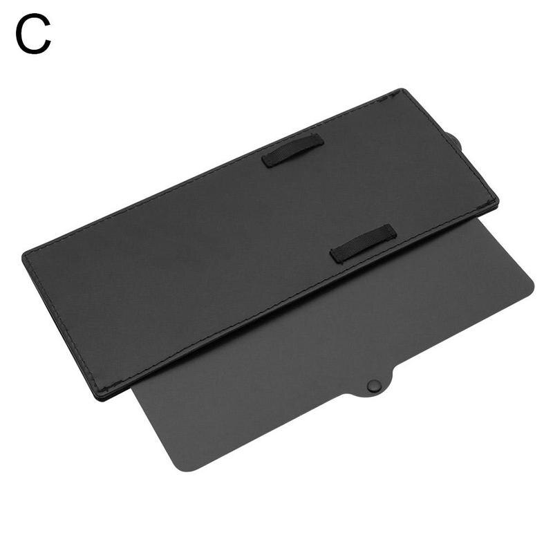 Auto Zonneklep Extension Extender Front Side Window Schaduw Gepolariseerde Anti-Glare Truck Elastiekjes Verstelbare Zonneklep: C
