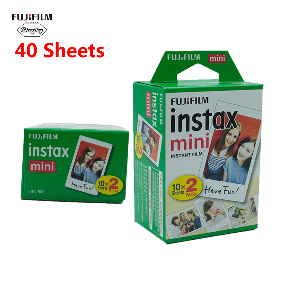 Opprinnelse fujifilm instax mini film 10 ark fotopapir til fuji umiddelbar film-kameraer instax mini 11 8 9 90 link liplay evo