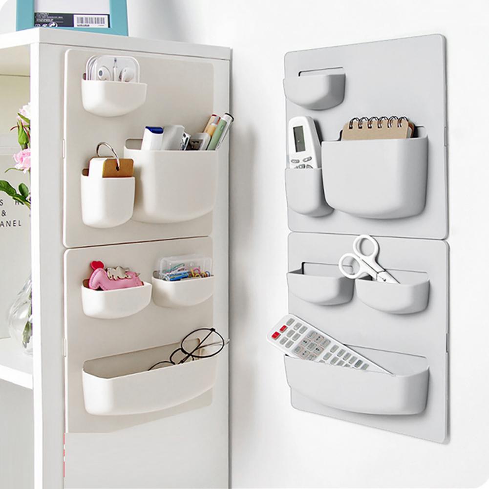 Kunststoff Selbst-Klebstoff Kühlschrank Lagerung Gestell Zauberstab Montiert Küche Kühlschrank Reinigung Regal Küche Schlecht Lagerung Veranstalter