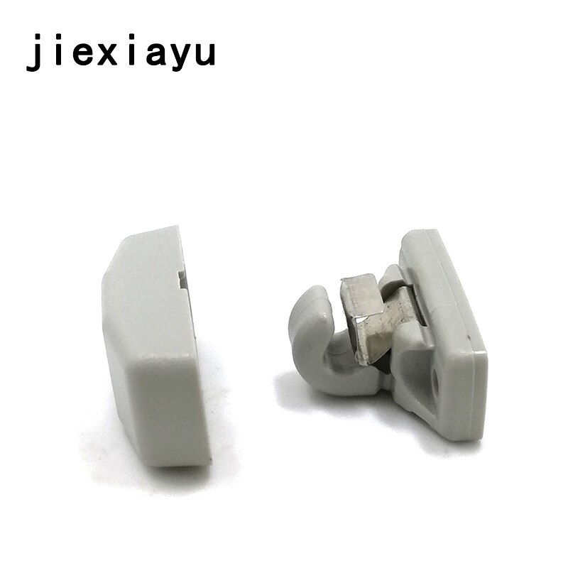 2 stks OEM grijs zonnekleppen haken Voor Golf Passat Beetle Bora Sharan Fabia Octavia 3B0 857 561 B 82 v 3B0857561 B Y20 3B0 857 561 B