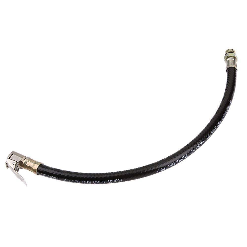 Bicycle Pump Extension Hose 300psi Schrader Valve Inflator Tube Pipe Cord