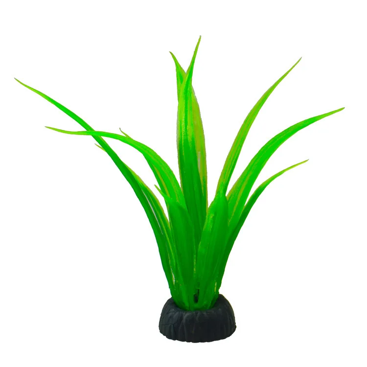 Aquário artificial decorativo pvc plantas aquáticas simulação água ervas daninhas ornamento tanque de peixes grama decoração acessórios: Tinta azul