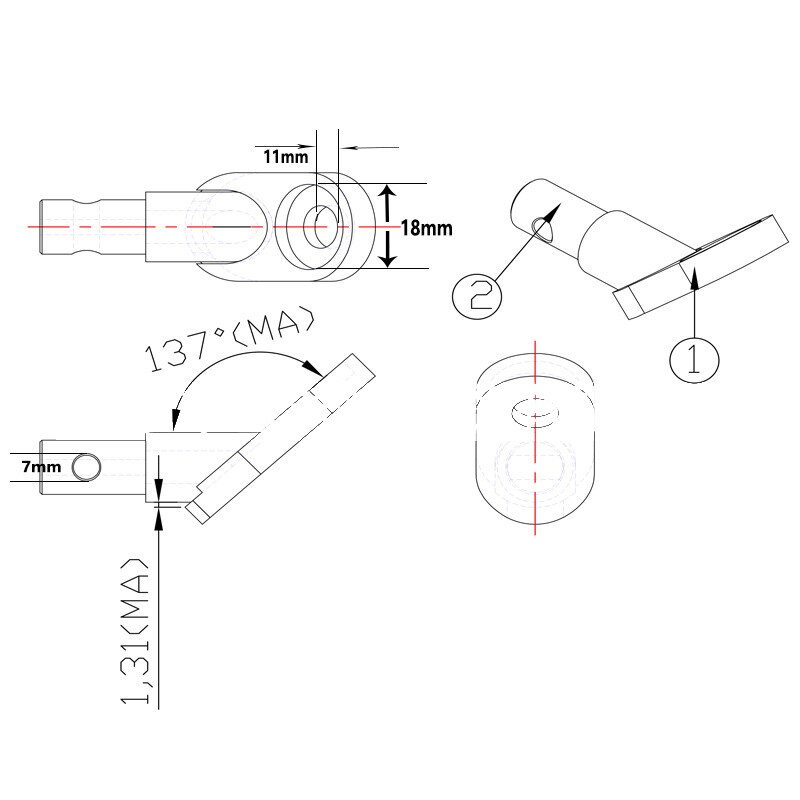 Linker Bike Trailer Hitch Attachment Tow bar Coupler Clutch Bicycle Part Universal Connector Durable Practical Universal Trailer