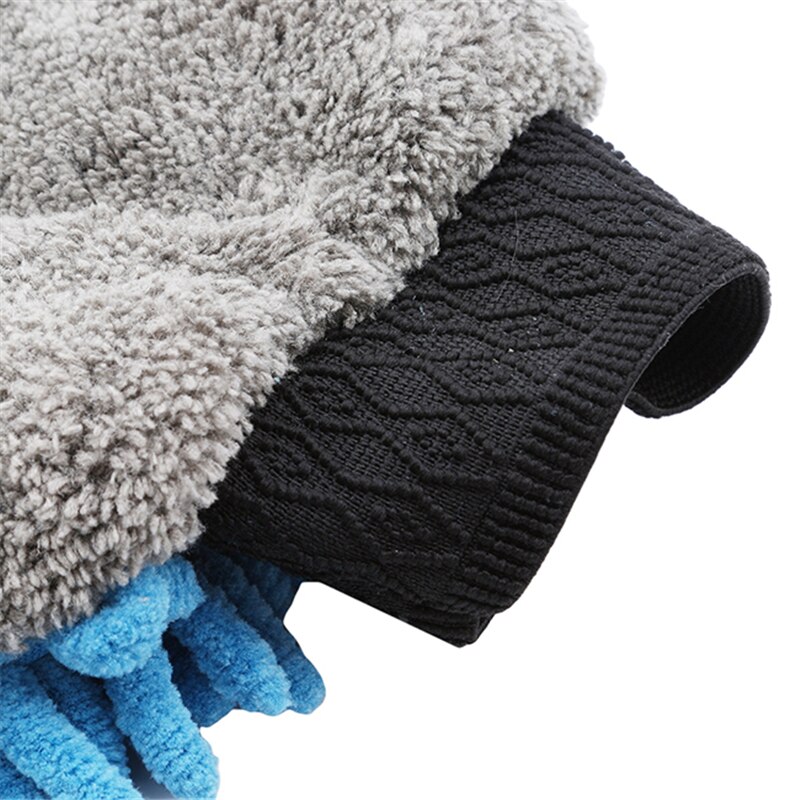 Gants De Lavage Auto Taozoey - Lot De 2 En Microfibre - Double Face Ultra Douce Sans Rayures