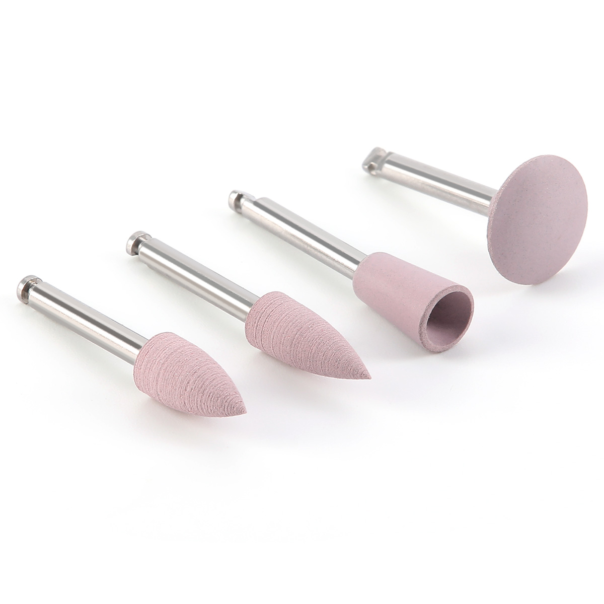 AZDENT 12 teile/paket Zahn Silikon Polieren Spitze Schleifen Köpfe Zähne Polierer RA Bohrer Dia. 2,35 mm für Handstücke mit niedriger Geschwindigkeit
