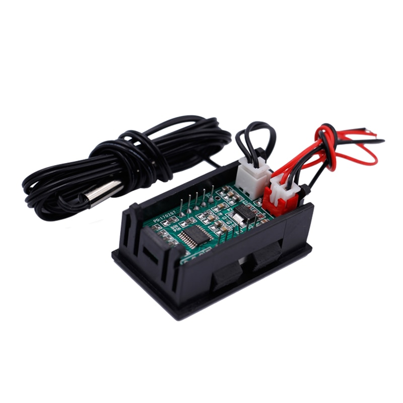 Termómetro Digital LED con sonda de temperatura