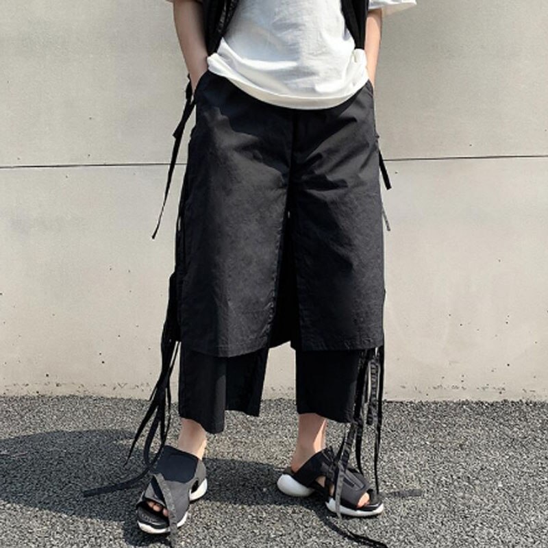 Hosen männer Overall herren hosen herren kleidung streetwear herren hosen Gothic herren kleidung koreanische