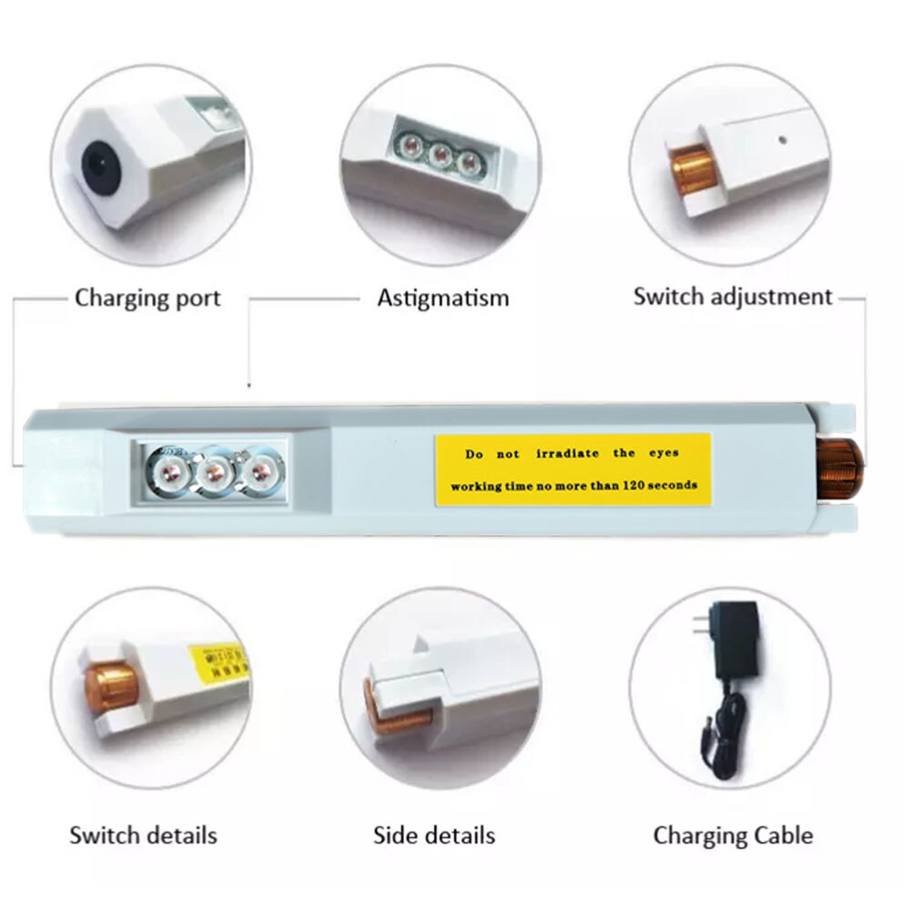 Portable Vein Detector Handheld Vein Angiography Display Instrument Vein Display Instrument LED beads