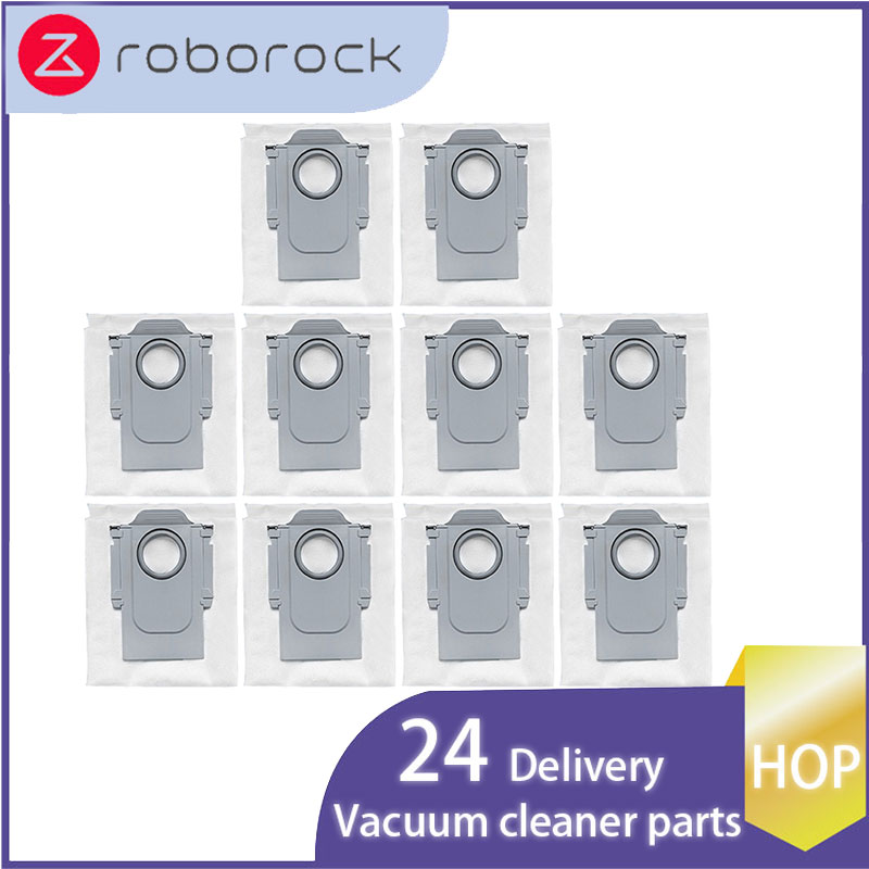HOP Vervanging Voor Roborock Qrevo Pro Qrevo MaxV Qrevo S P10 Pro Robot Stofzuiger Accessoires Roller Stofzak Onderdelen: Clear