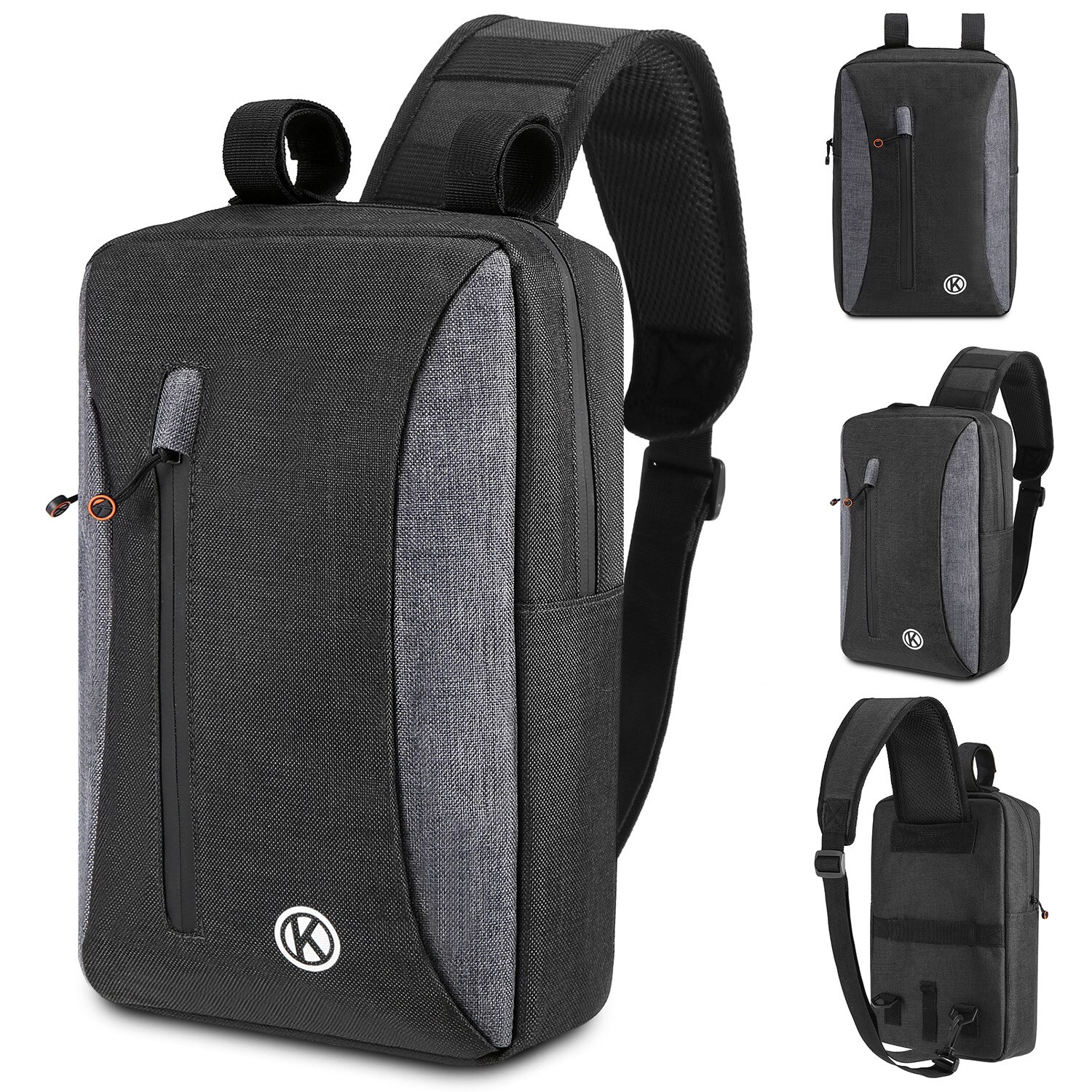 MTB Bike Trunk Bag 2-in-1 Casual Chest Sling Pack Bag Cycling Bike Rear Rack Carrier Bag Pannier Bicycle Storage Accessories