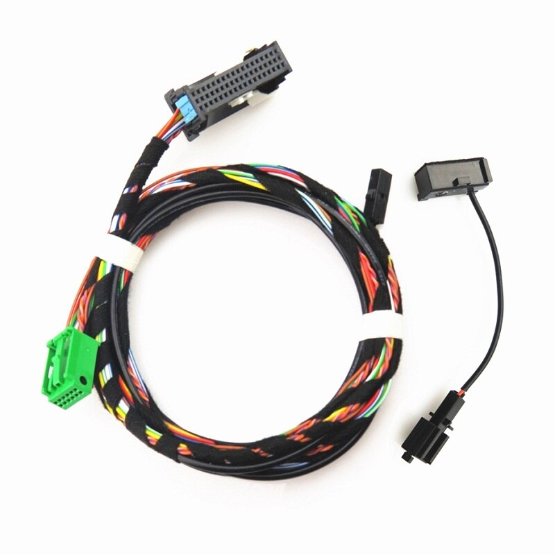 Auto Bluetooth Kabelboom Bedrading Met Microfoon Voor 9W2 RCD510 RNS510 Passat B6 B7 Golf 5 MK5 6 MK6 Tiguan touran Polo Eos: Cable-Microphone-Set