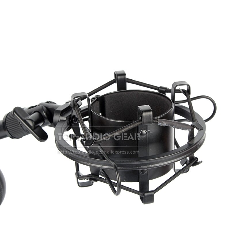 Desktop Suspension Microphone Spider Shock Mount For AUDIO TECHNICA AT2050 AT4033 AT4040 Holder Shockproof Recording Mic Stand